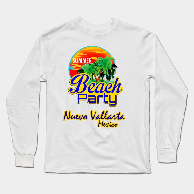 Nuevo Vallarta Long Sleeve T-Shirt by dejava